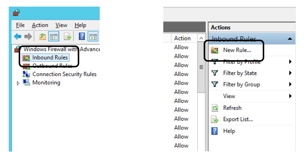 Inbound Rules