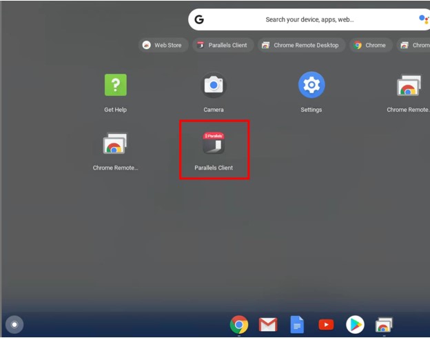 Parallels Client