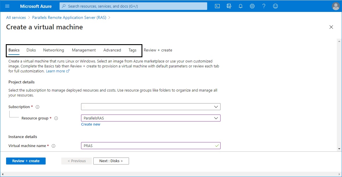 Figure 2 - Azure Marketplace