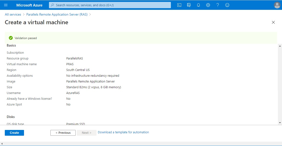 Figure 3 - Azure Marketplace