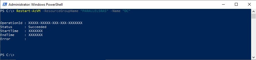 Figure 3 - Getting started with Azure PowerShell