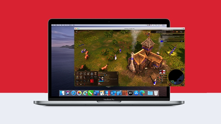 Jetzt das neue Age of Empires III: DE mit Parallels Desktop auf einem Mac spielen